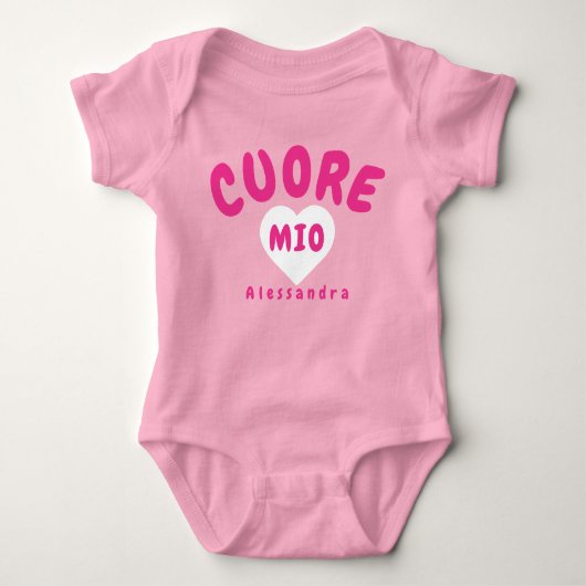 Cuore Mio (meisjes) Baby Bodysuit (Voorkant)