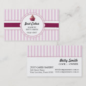 Cup Cake Visitekaartje (Voorkant / Achterkant)