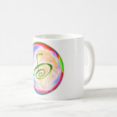 Cup Cho ku rei. Reiki Symbol. Koffiemok (Voorkant rechts)