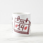 Cup Coffee Mug Valentine's Day Koffiemok (Center)