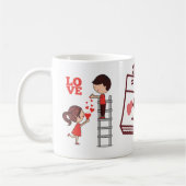 Cup Coffee Mug Valentine's Day Koffiemok (Links)