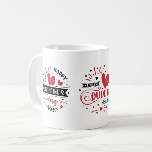 Cup Coffee Mug Valentine's Day Koffiemok (Voorkant links)
