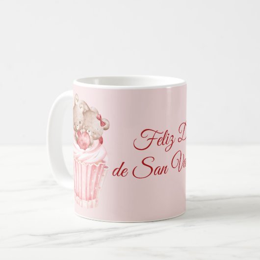 Cup Coffee Mug Valentine's Day Koffiemok (Voorkant links)