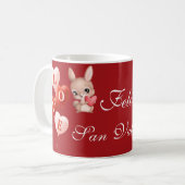 Cup Coffee Mug Valentine's Day Koffiemok (Voorkant links)