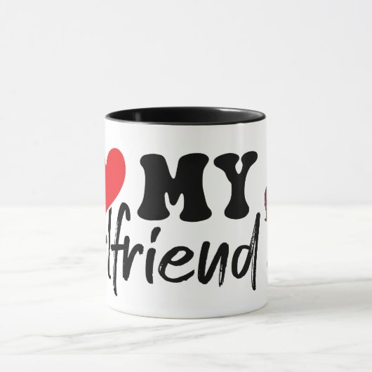 Cup Coffee Mug Valentine's Day Mok (Midden)
