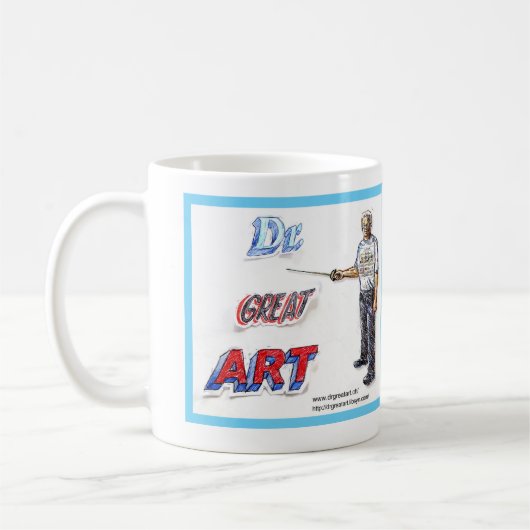 Cup Dr Great Art Kaffeetasse Koffiemok (Links)