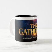 Cup from the Gathering: Book one Tweekleurige Koffiemok (Voorkant links)