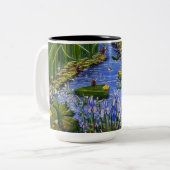 Cup "Mousepad" Tweekleurige Koffiemok (Voorkant links)