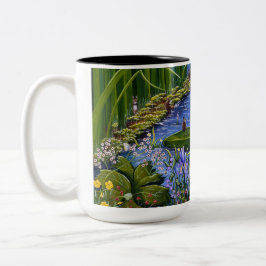 Cup "Mousepad" Tweekleurige Koffiemok