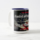 Cup, Mug, Coffee Cup, Coffee Mug,  Tweekleurige Koffiemok (Voorkant links)