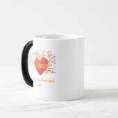 Cup My First Love beroemd gemaakt door Mama & Dad  Magische Mok (Voorkant links)