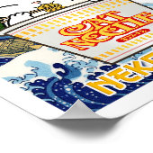 Cup Noodle Ramen Cat Poster (Hoek)