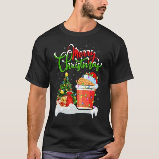 Cup Noodles Food   Xmas Decoration Cup Noodles Chr T-shirt (Voorkant)