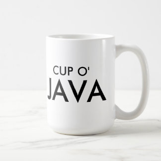 Cup O' JAVA Koffiemok