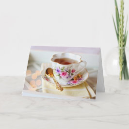 CUP o TEA BLANK - ALL OCCASION KAART