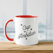 Cup of Ambition Nieuwe Baan Schattigee Promotie Mo Mok