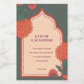 Cup of Laughter Wijn Etiket (Enkel label)
