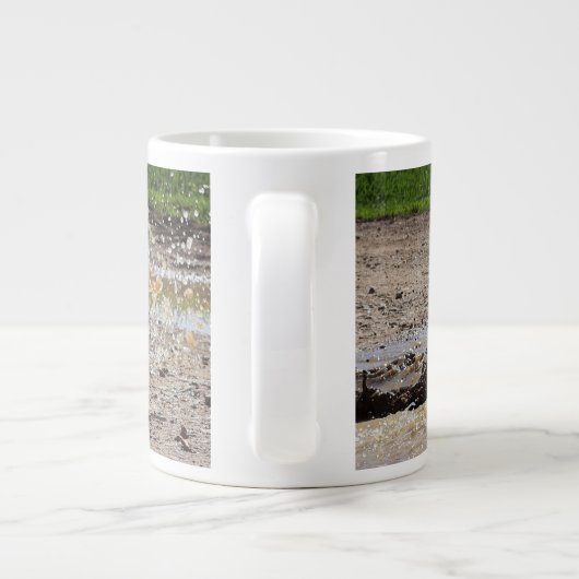 Cup of Mudd Grote Koffiekop (Achterkant)