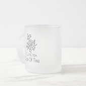 Cup of Tea Esthetische Kunst Mok (Voorkant links)