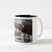 Cup - Psalms 18:2 Tweekleurige Koffiemok (Voorkant rechts)