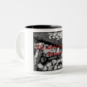 Cup - Psalms 18:2 Tweekleurige Koffiemok (Voorkant links)