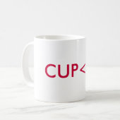 CUP<T> KOFFIEMOK (Voorkant links)