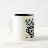 Cup Tweekleurige Koffiemok (Voorkant links)