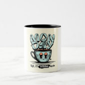 Cup Tweekleurige Koffiemok (Center)