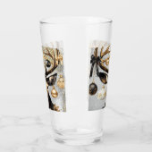 Cup Winter Christmas Deer – Style Pint Glass Glas (Links)