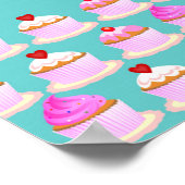 Cupacks zijn zoet poster (Hoek)