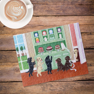 Cupboard Labrador-Puppies Legpuzzel