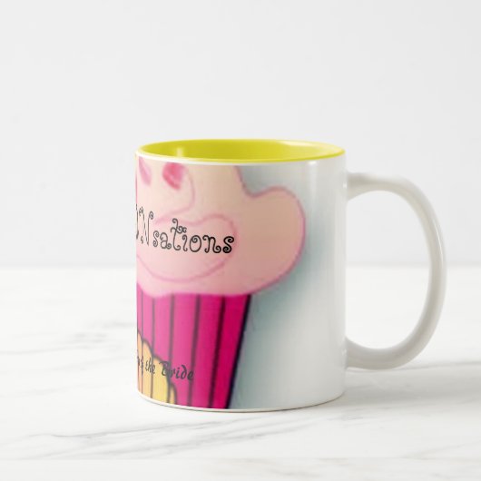 cupcake3, Sweet SeNsations, Lori Taft: Moeder ... Tweekleurige Koffiemok (Rechts)