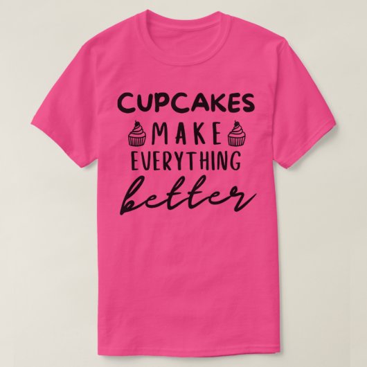 Cupcake6 T-shirt (Design voorkant)