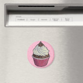 Cupcake #104 magneet (Insitu (Vaatwasser))