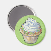 Cupcake #106 magneet (Voorkant / Achterkant)