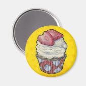 Cupcake #131 magneet (Voorkant / Achterkant)