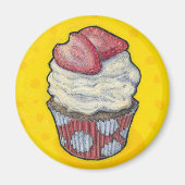 Cupcake #131 magneet (Voorkant)