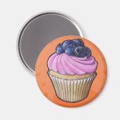 Cupcake #193 magneet (Voorkant / Achterkant)