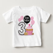 CUPCAKE 3e verjaardag (Voorkant)