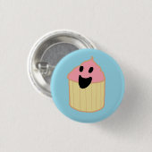 Cupcake 4 ronde button 3,2 cm (Voorkant /achterkant)