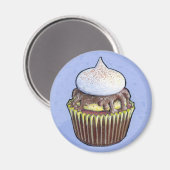 Cupcake #77 magneet (Voorkant / Achterkant)