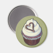Cupcake #92 magneet (Voorkant / Achterkant)