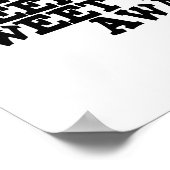 Cupcake A Day Sweet Tooth Away Poster (Hoek)