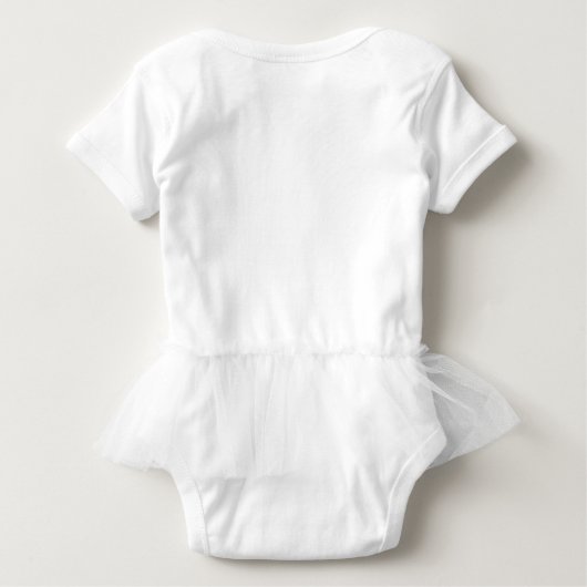 Cupcake Aangepaste naam Tutu Shirt (Achterkant)