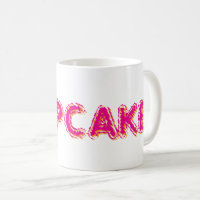 Cupcake Aangepaste Roze Tekst