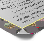 Cupcake Achtergrond, Charity Bake Sale Event Adver Poster (Hoek)