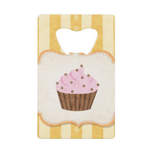  Cupcake Achtergrond Creditkaart Flessenopener