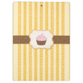 Cupcake Achtergrond Klembord (Achterkant)