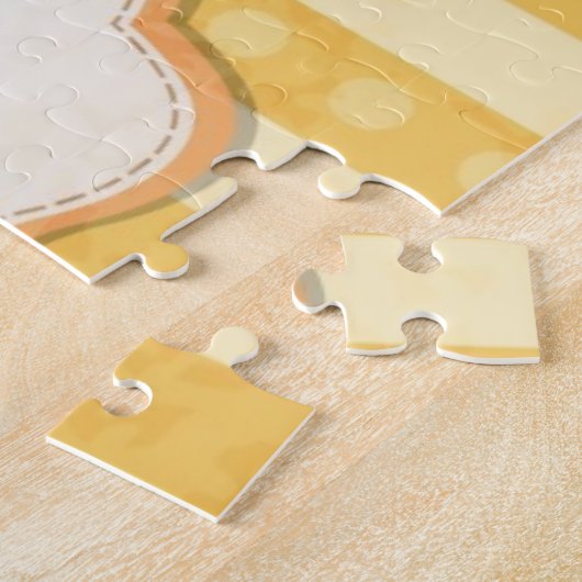 Cupcake Achtergrond Legpuzzel (Zijkant)