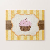 Cupcake Achtergrond Legpuzzel (Horizontaal)